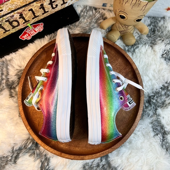 CONVERSE CTAS OX WHITE/PINK/EGRET - Picture 2 of 14